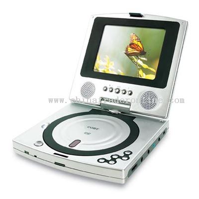 5inch TFT PORTABLE DVD PLAYER with SWIVEL SCREEN from China